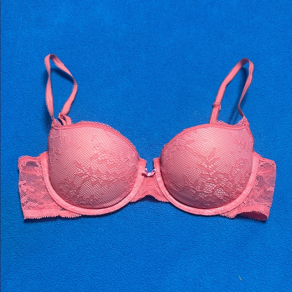 Victoria's Secret Angels Pink Lace Bra